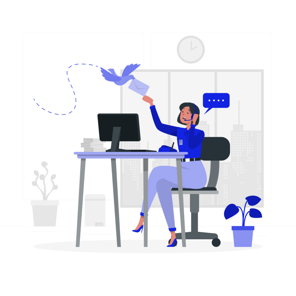 Contact us page illustration statgi